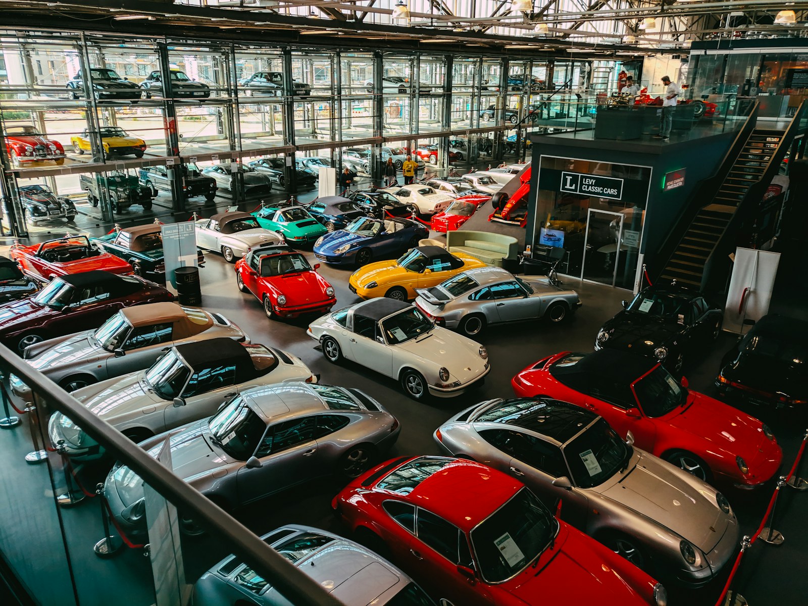 Prepared used cars ready for sale